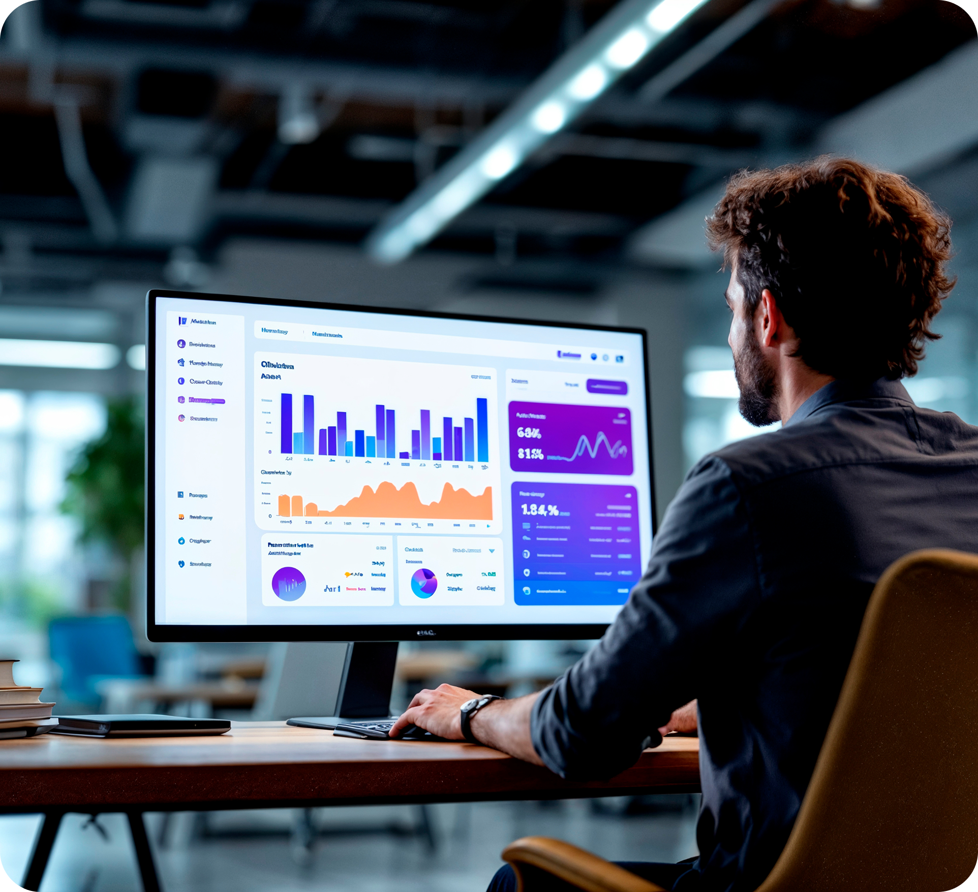 Data Analyst at work